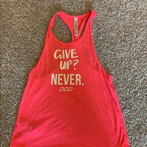 Lorna Jane tank top. Size small. Hot pink